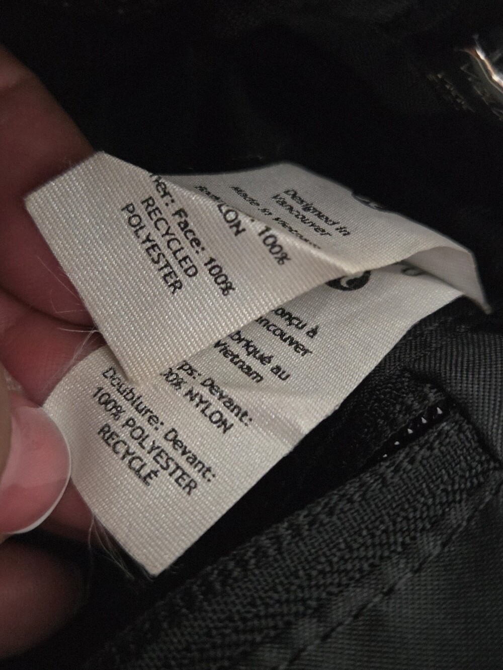 Lululemon Wear Ever Black Quilted Waist Bag - Picture 12 of 14